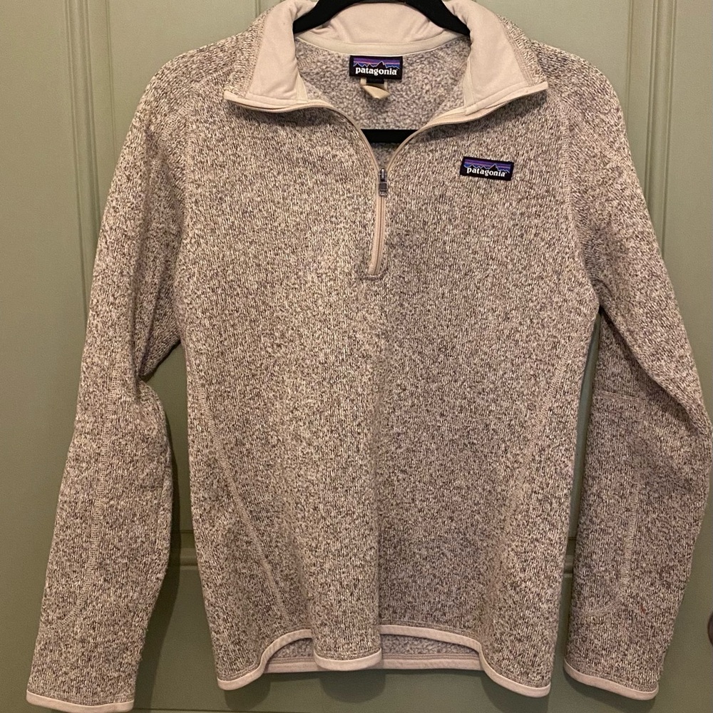 PATAGONIA Tan Fleece Pullover